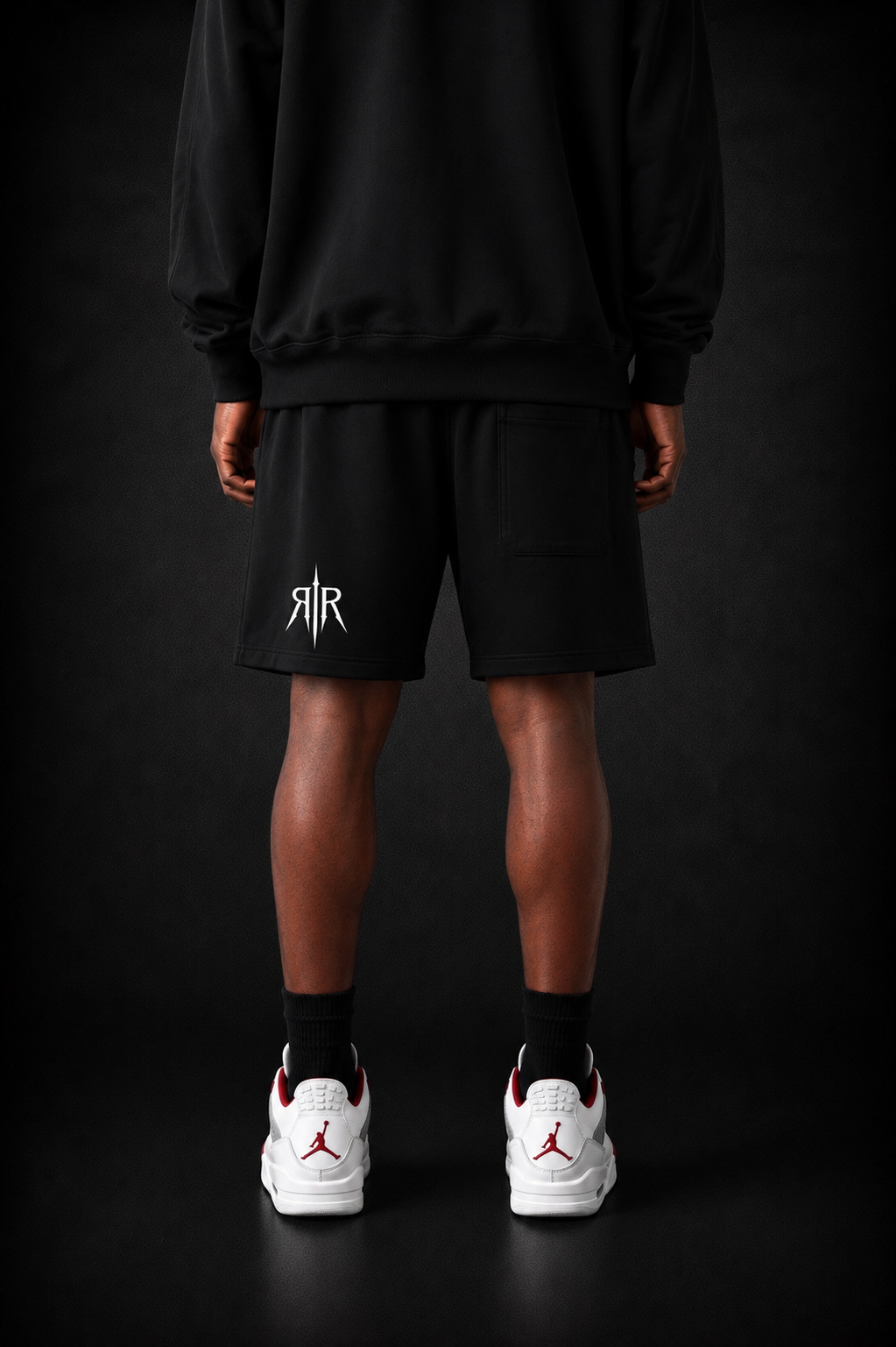 Men's Oversized Fleece Shorts